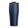Vákuumszigetelt acél termoszbögre, 500 ml (ø 7,8 x 19 cm, Sötétkék)