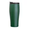 Vákuumszigetelt acél termoszbögre, 500 ml (ø 7,8 x 19 cm, Sötétzöld)