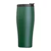 Vákuumszigetelt acél termoszbögre, 500 ml (ø 7,8 x 19 cm, Sötétzöld)