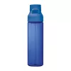 Átlátszó tritán ivópalack, 750 ml (ø 7 x 27,2 cm, Kék)