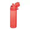 Átlátszó tritán ivópalack, 750 ml (ø 7 x 27,2 cm, Piros)