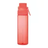 Átlátszó tritán ivópalack, 750 ml (ø 7 x 27,2 cm, Piros)