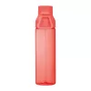 Átlátszó tritán ivópalack, 750 ml (ø 7 x 27,2 cm, Piros)