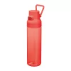 Átlátszó tritán ivópalack, 750 ml (ø 7 x 27,2 cm, Piros)