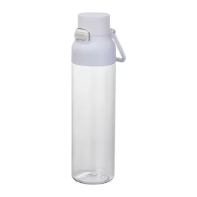   Átlátszó tritán ivópalack, 750 ml (ø 7 x 27,2 cm, Fehér)
