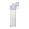 Átlátszó tritán ivópalack, 750 ml (ø 7 x 27,2 cm, Fehér)