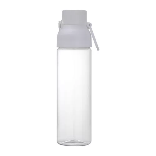 Átlátszó tritán ivópalack, 750 ml (ø 7 x 27,2 cm, Fehér)