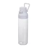 Átlátszó tritán ivópalack, 750 ml (ø 7 x 27,2 cm, Fehér)