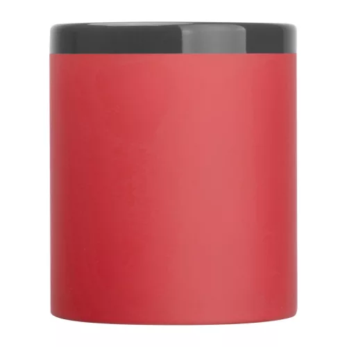 Gumírozott kerámia bögre, 300 ml (ø 8,2 x 9,6 cm, Piros)