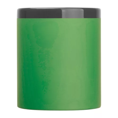 Gumírozott kerámia bögre, 300 ml (ø 8,2 x 9,6 cm, Zöld)