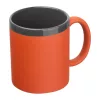 Gumírozott kerámia bögre, 300 ml (ø 8,2 x 9,6 cm, Narancssárga)