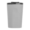 Gumírozott kerámia utazó pohár, 400 ml (ø 8,9 x 13,5 cm, Szürke)