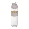 Tritán ivópalack szilikon gyűrűvel, 750 ml (ø 7 x 25 cm, Fehér)