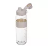 Tritán ivópalack szilikon gyűrűvel, 750 ml (ø 7 x 25 cm, Fehér)