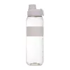 Tritán ivópalack szilikon gyűrűvel, 750 ml (ø 7 x 25 cm, Fehér)