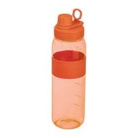   Tritán ivópalack szilikon gyűrűvel, 750 ml (ø 7 x 25 cm, Narancssárga)