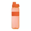 Tritán ivópalack szilikon gyűrűvel, 750 ml (ø 7 x 25 cm, Narancssárga)
