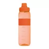 Tritán ivópalack szilikon gyűrűvel, 750 ml (ø 7 x 25 cm, Narancssárga)