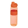 Tritán ivópalack szilikon gyűrűvel, 750 ml (ø 7 x 25 cm, Narancssárga)