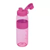Tritán ivópalack szilikon gyűrűvel, 750 ml (ø 7 x 25 cm, Rózsaszín)