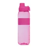Tritán ivópalack szilikon gyűrűvel, 750 ml (ø 7 x 25 cm, Rózsaszín)