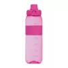 Tritán ivópalack szilikon gyűrűvel, 750 ml (ø 7 x 25 cm, Rózsaszín)