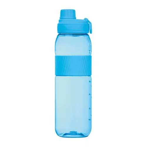 Tritán ivópalack szilikon gyűrűvel, 750 ml (ø 7 x 25 cm, Világos Kék)