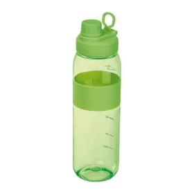   Tritán ivópalack szilikon gyűrűvel, 750 ml (ø 7 x 25 cm, Világos Zöld)