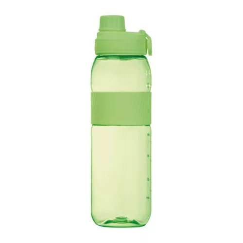 Tritán ivópalack szilikon gyűrűvel, 750 ml (ø 7 x 25 cm, Világos Zöld)