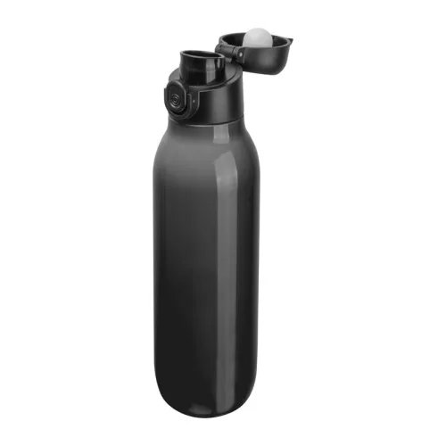 Vákuumszigetelt termosz, 500 ml (ø 6,5 x 25,7 cm, Fekete)