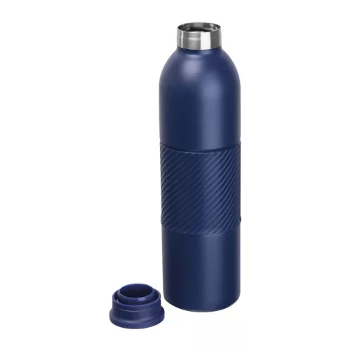 Vákuumszigetelt termosz, 600 ml (ø 6,8 x 25,5 cm, Sötétkék)