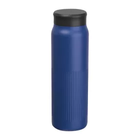   Vákuumszigetelt acél termosz, 700 ml (ø 7,2 x 23 cm, Sötétkék)
