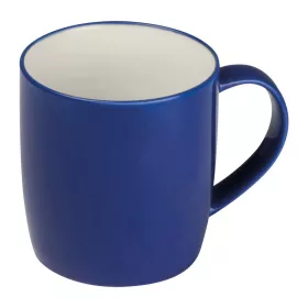   Porcelán bögre színes külsővel, 300 ml (ø 9 × 8,5 cm, Kék)