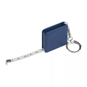 Mérőszalagos kulcstartó, 1 m (Kék)