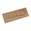 Kulcstartó textil szalaggal (Piros)