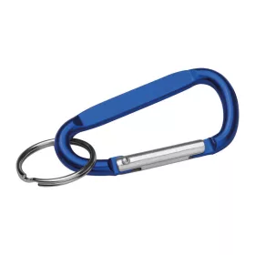 Kulcstartó karika karabinerrel (Kék)