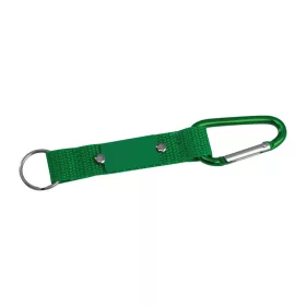 Kulcstartó karabinerrel (Zöld)