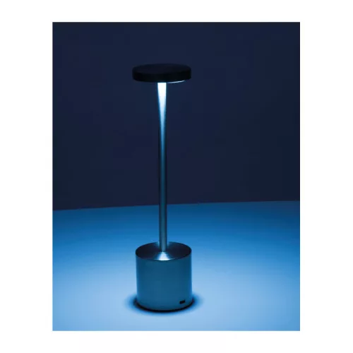 Újratölthető rozsdamentes acél asztali lámpa