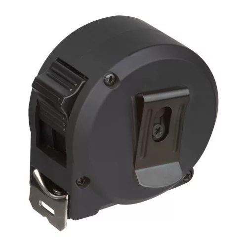 Acél mérőszalag műanyag tokban, 5 m