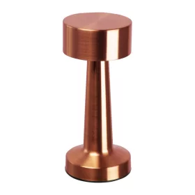 Újratölthető asztali lámpa rozsdamentes acélból