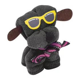 Állatfigurás törlőkendő (Sötétszürke)