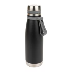 Vákuumos termosz palack, 650 ml (Fekete)