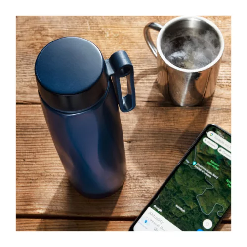 NIKKO vákuumszigetelt termosz 500 ml (230 × Ø67, Kék)