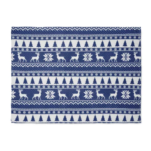 RPET fleece takaró 190 g/m² (Kék)