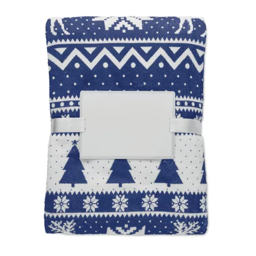 RPET fleece takaró 190 g/m² (Kék)