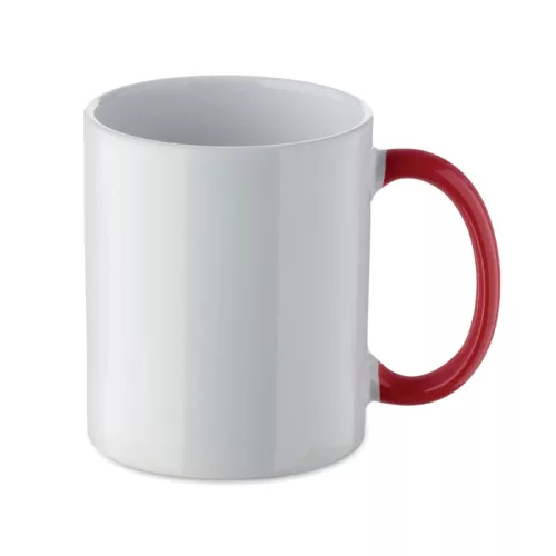 Karácsonyi kerámia bögre 300ml (Piros)