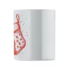 Karácsonyi kerámia bögre 300ml (Piros)