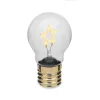 LED-es villanykörte dekoráció (Sárga)