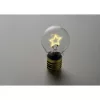 LED-es villanykörte dekoráció (Sárga)