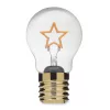 LED-es villanykörte dekoráció (Sárga)